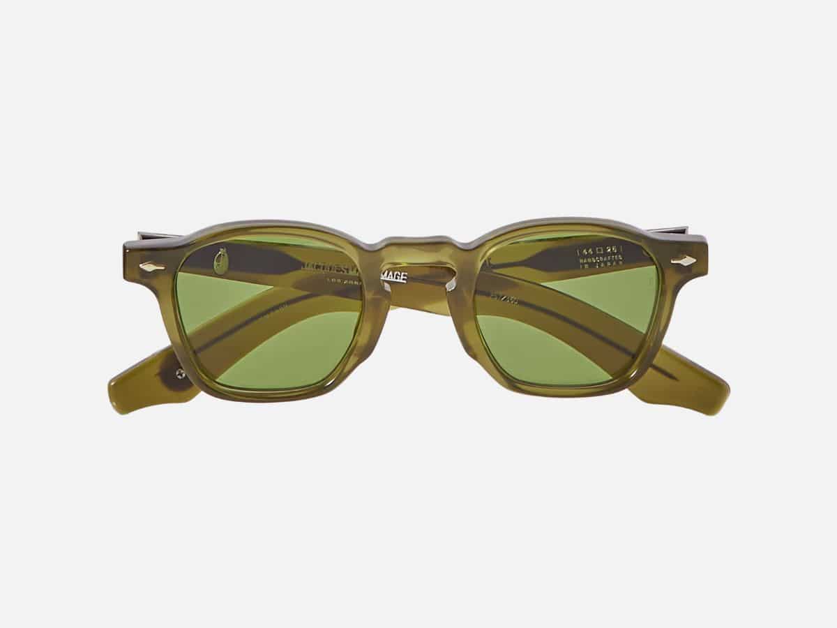 Jacques marie mage yellowstone zephrin d frame acetate sunglasses