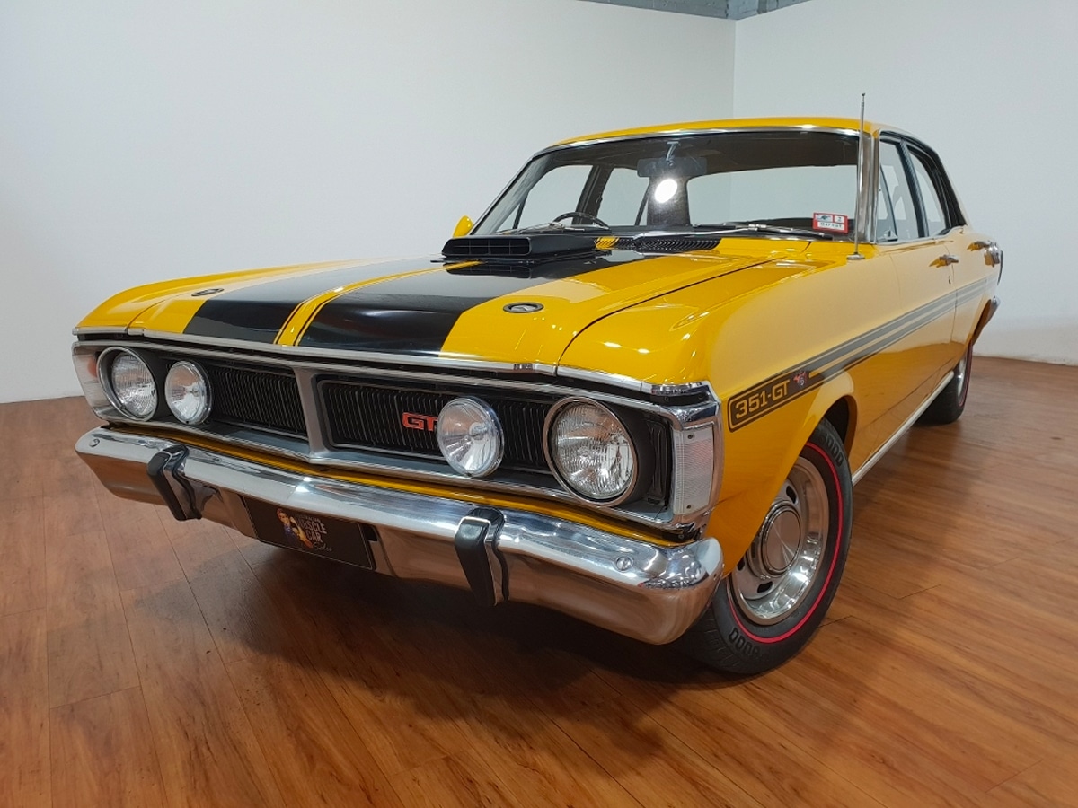 Lot 770 1970 genuine yellow ochre ford falcon xy gt just cars