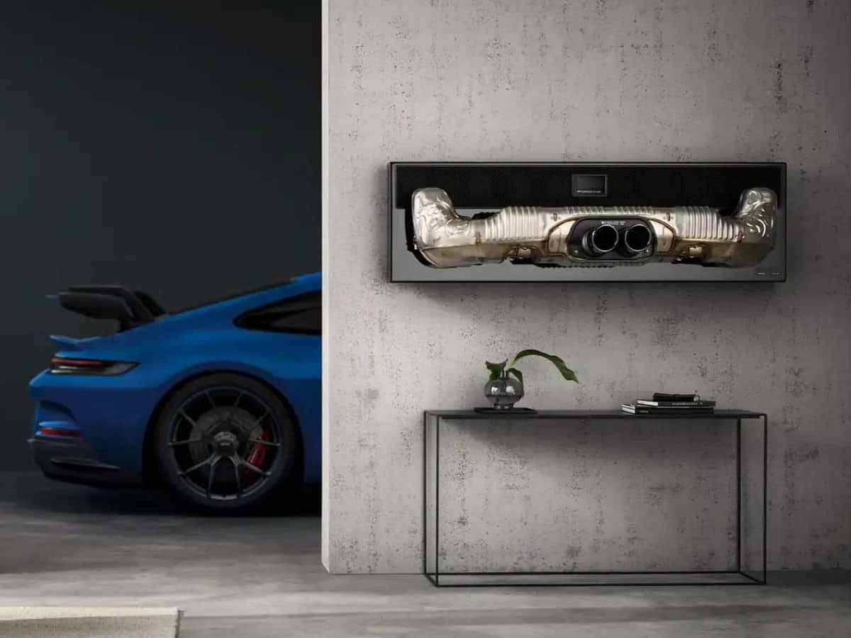 Porsche design gt3 exhaust speaker 3 2
