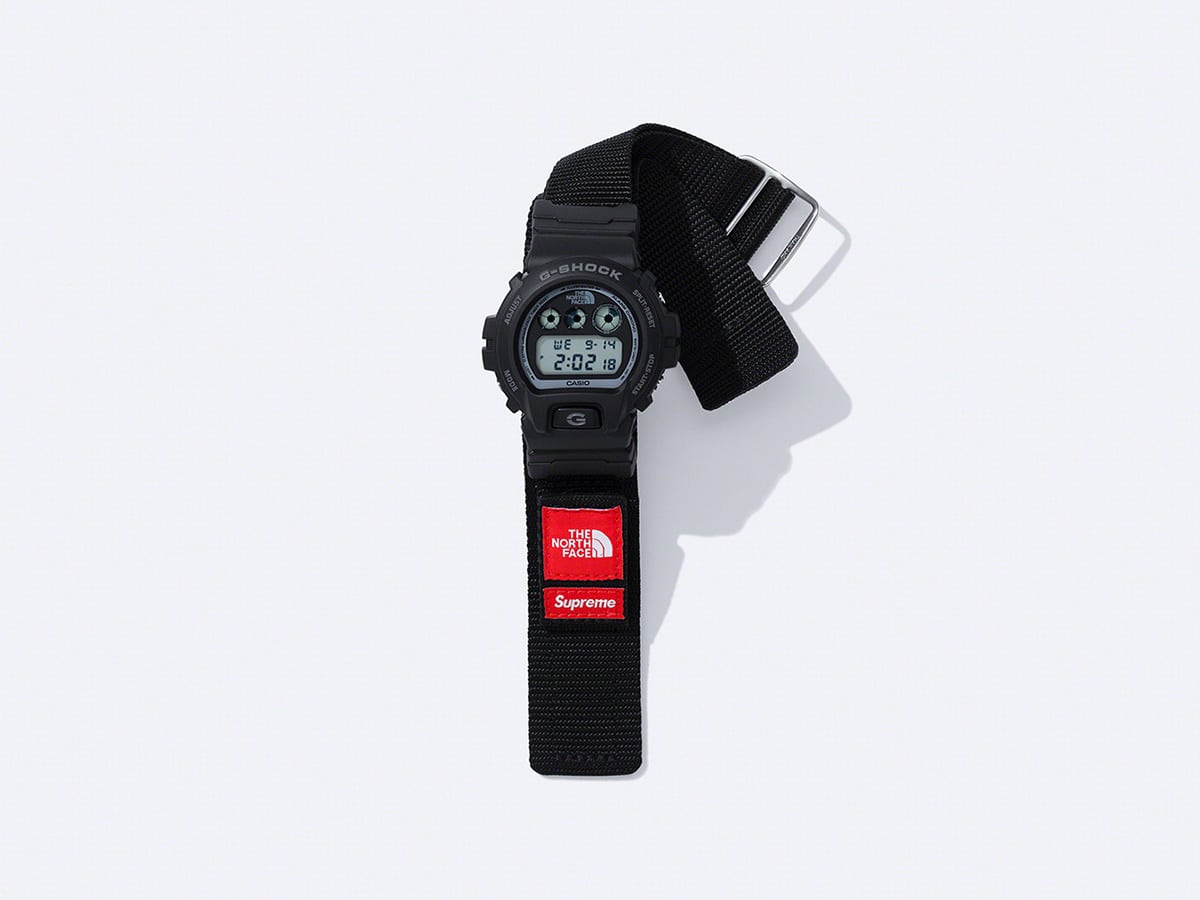 Move Over MoonSwatch, Supreme x The North Face x G Shock is Coming