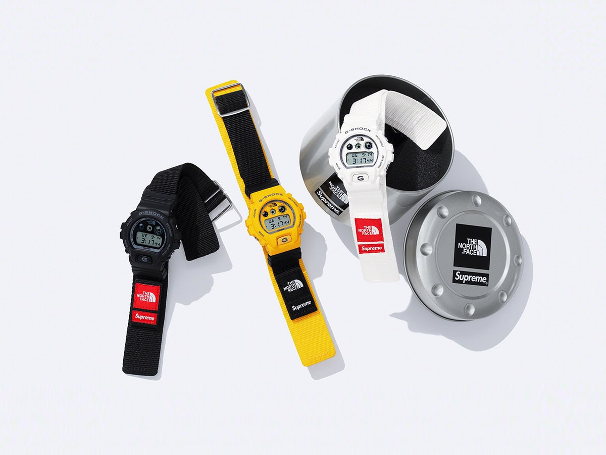 Move Over MoonSwatch Supreme x The North Face x G Shock is Coming