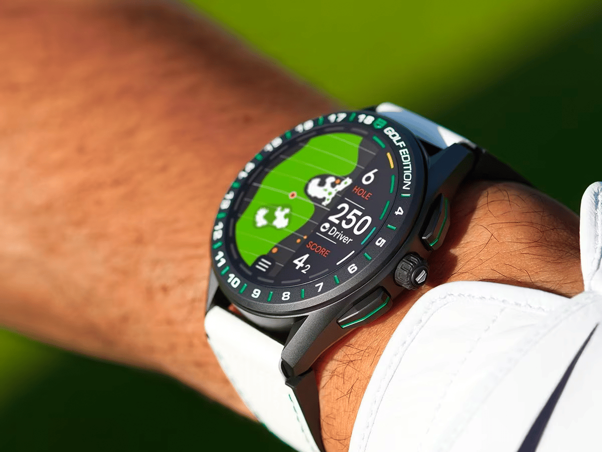 Tag heuer connected calibre e4 – golf edition