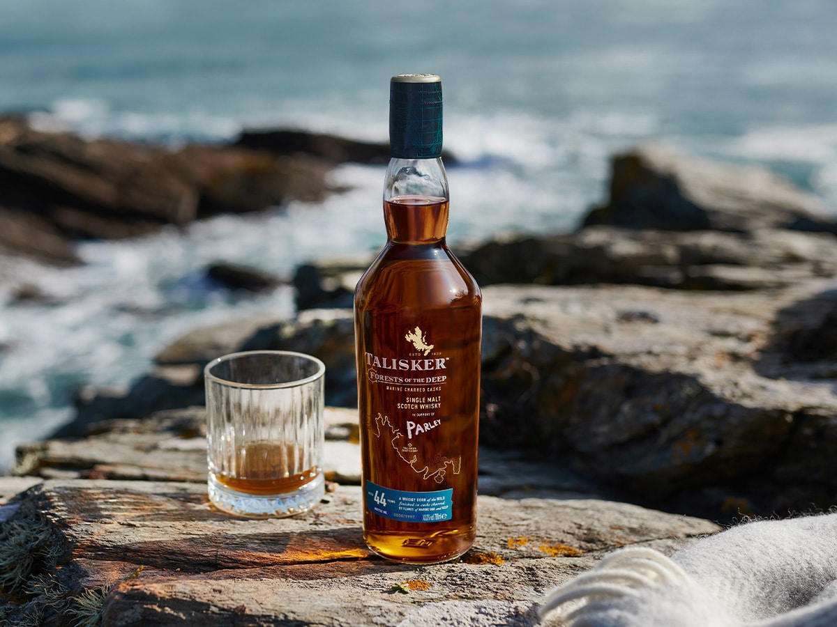 Talisker 44 year old forests of the deep single malt scotch whisky