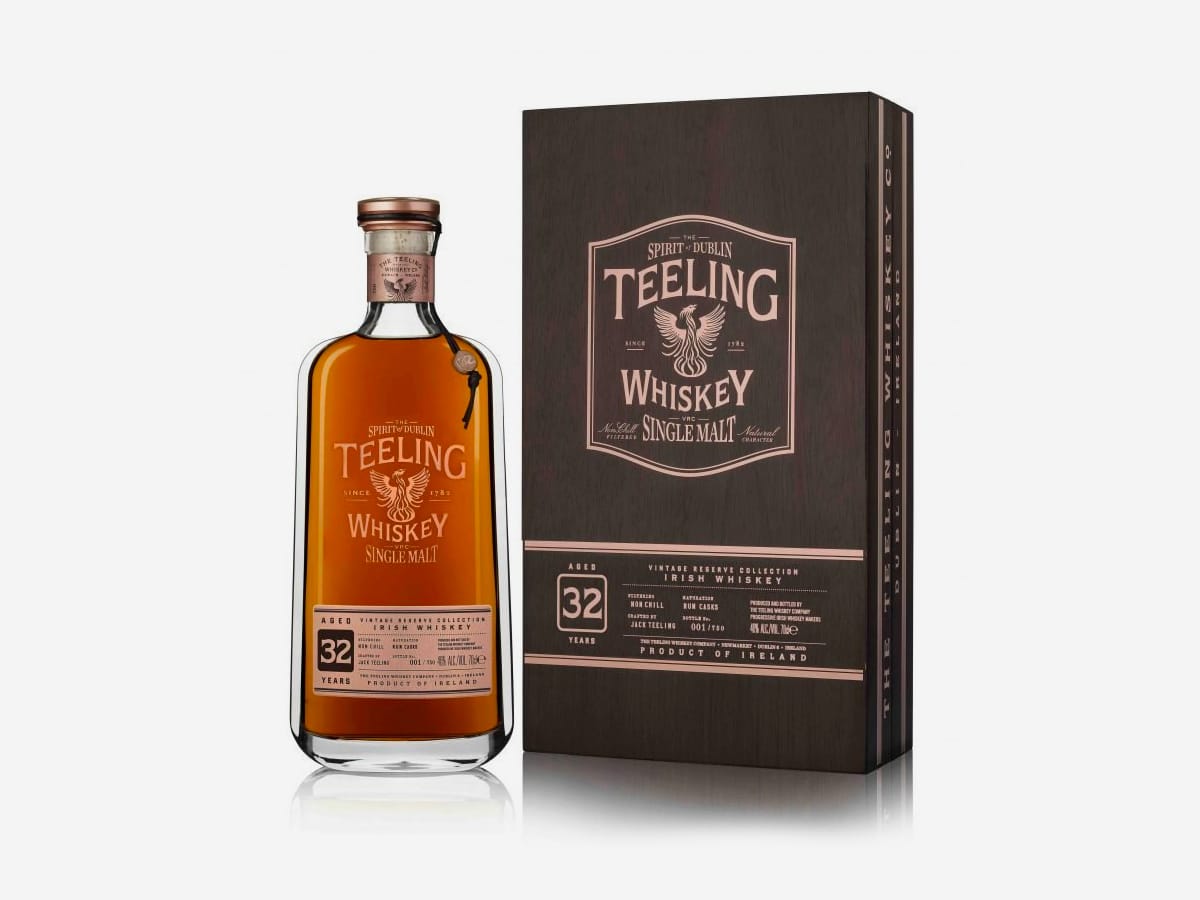 Teeling 32 year old single malt irish whiskey
