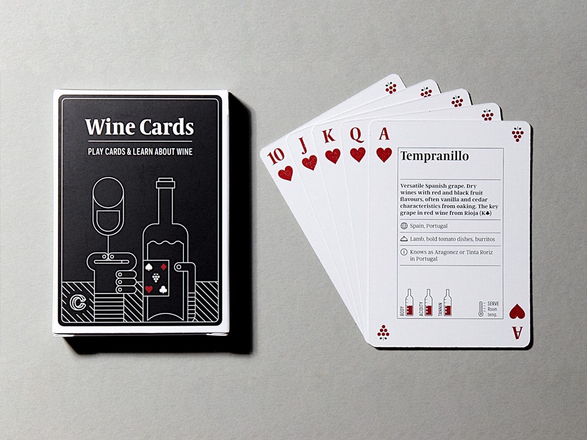 Drinking Games Just Got Classy with These Wine Lovers' Playing Cards