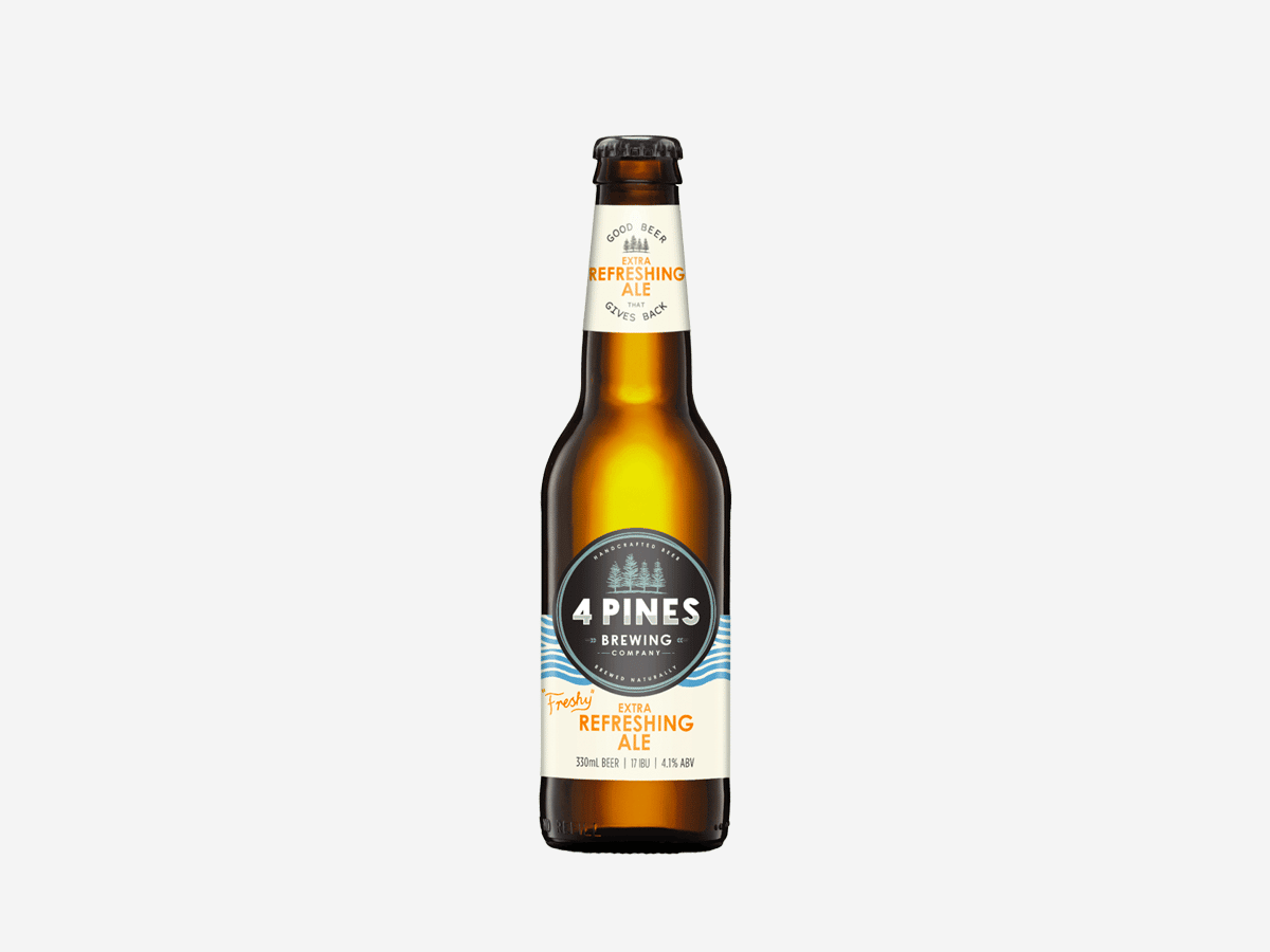 8 four pines ‘freshy extra refreshing ale
