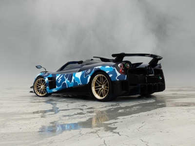 BAPE UK x Pagani Huayra BC Roadster is a Hypercar for Hypebeasts Only