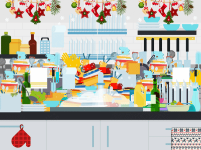 Can YOU Find the Hidden Frying Pan in this Christmas Brain Teaser?