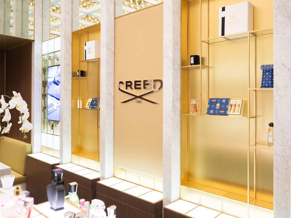 Creed stand boutique