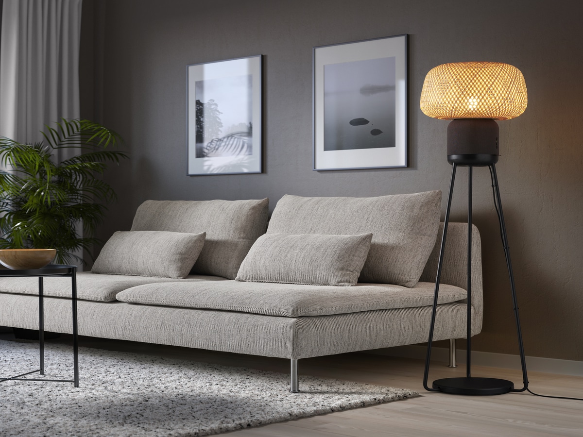 Symfonisk Floor Lamp Speaker | Image: IKEA