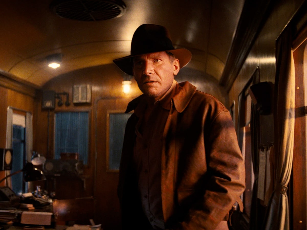 A de-aged Harrison Ford in 'Indiana Jones and the Dial of Destiny' (2023) | Image: Lucasfilm