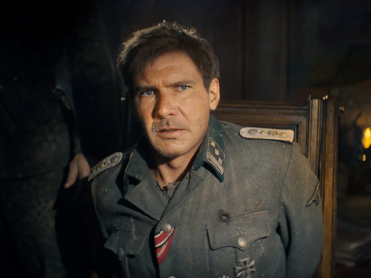 A de-aged Harrison Ford in 'Indiana Jones and the Dial of Destiny' (2023) | Image: Lucasfilm