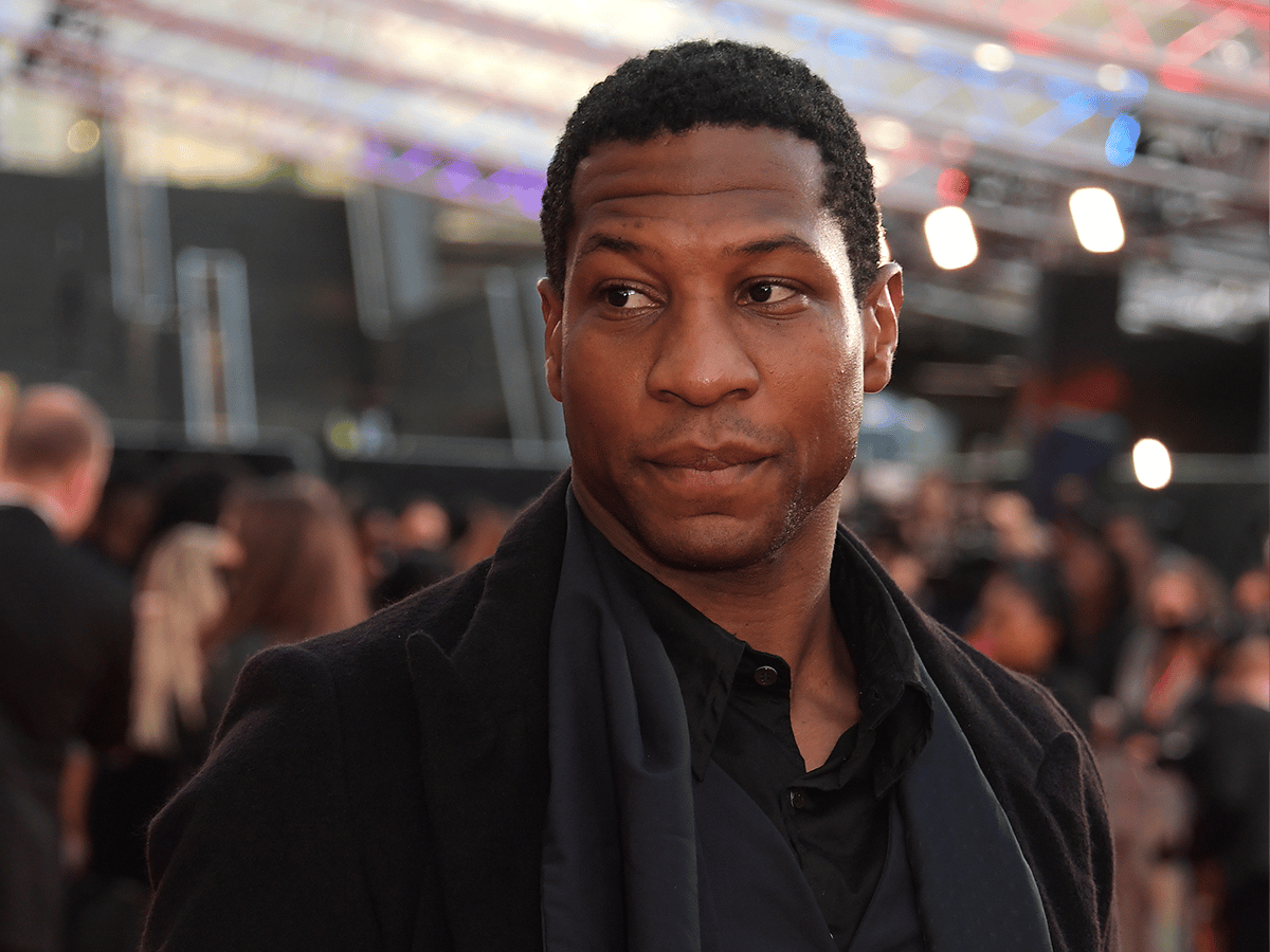 Jonathan Majors at the London premiere for 'The Harder They Fall' (2022) | Image: Netflix