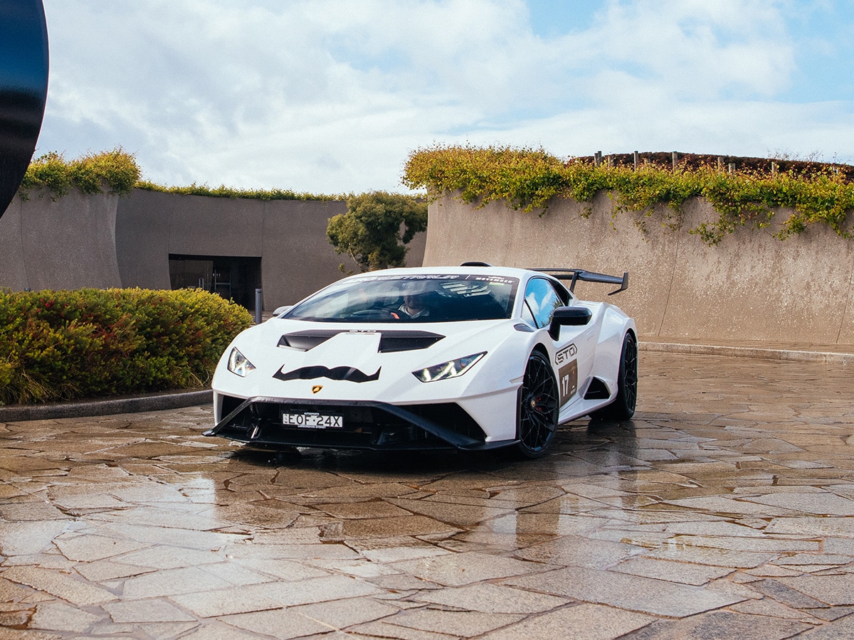 What were driving on the lamborghini movember giro