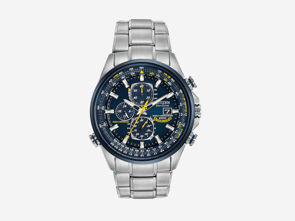 World Chronograph A-T Blue Angels Edition ref.AT8020-54L | Image: Citizen