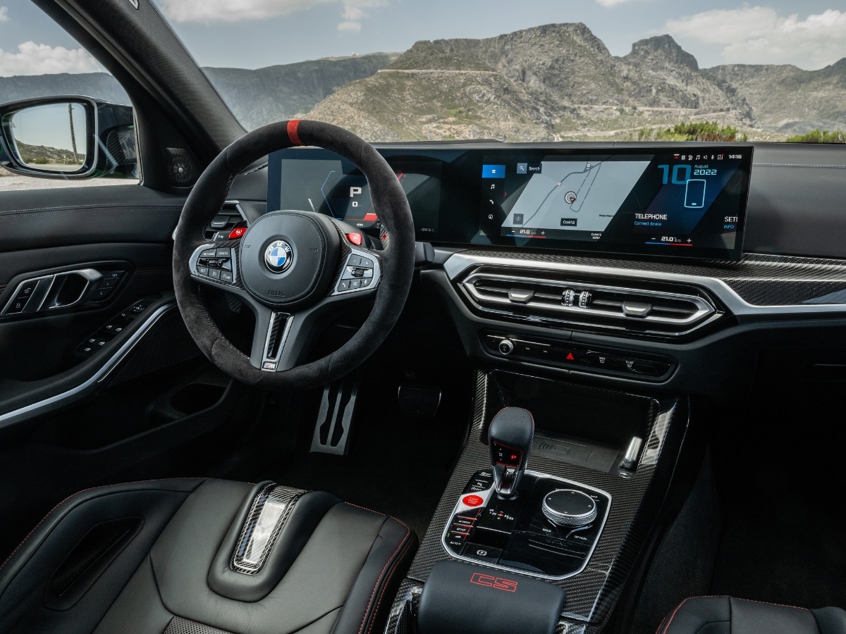 2023 bmw m3 cs dashboard