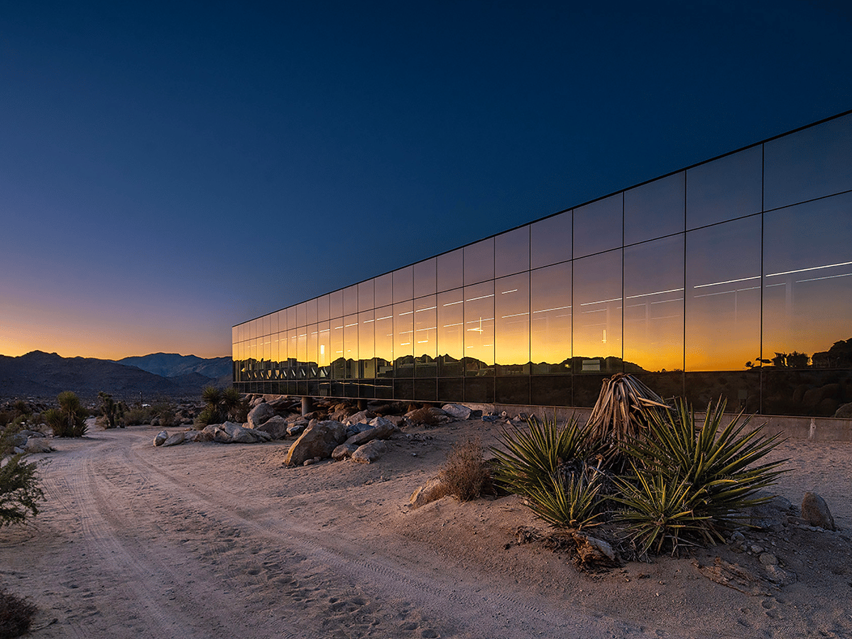 'invisible house' in Joshua Tree