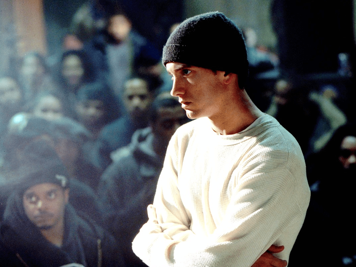 Eminem in '8 Mile' (2002) | Image: Universal Pictures