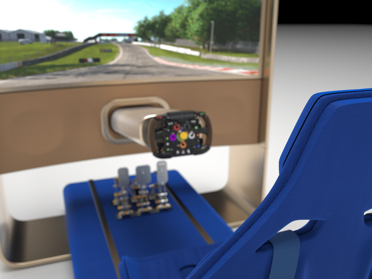 DrivePod Racing Simulator by Studio Casti