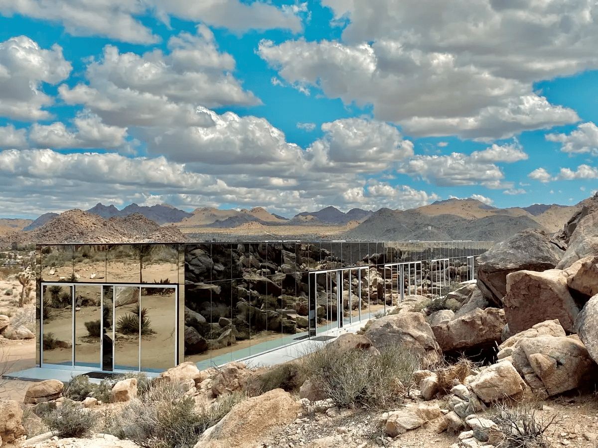 'invisible house' in Joshua Tree