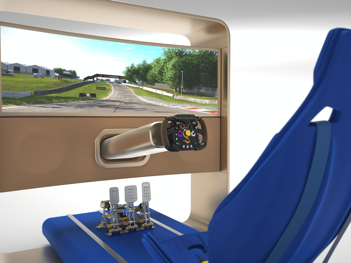DrivePod Racing Simulator by Studio Casti