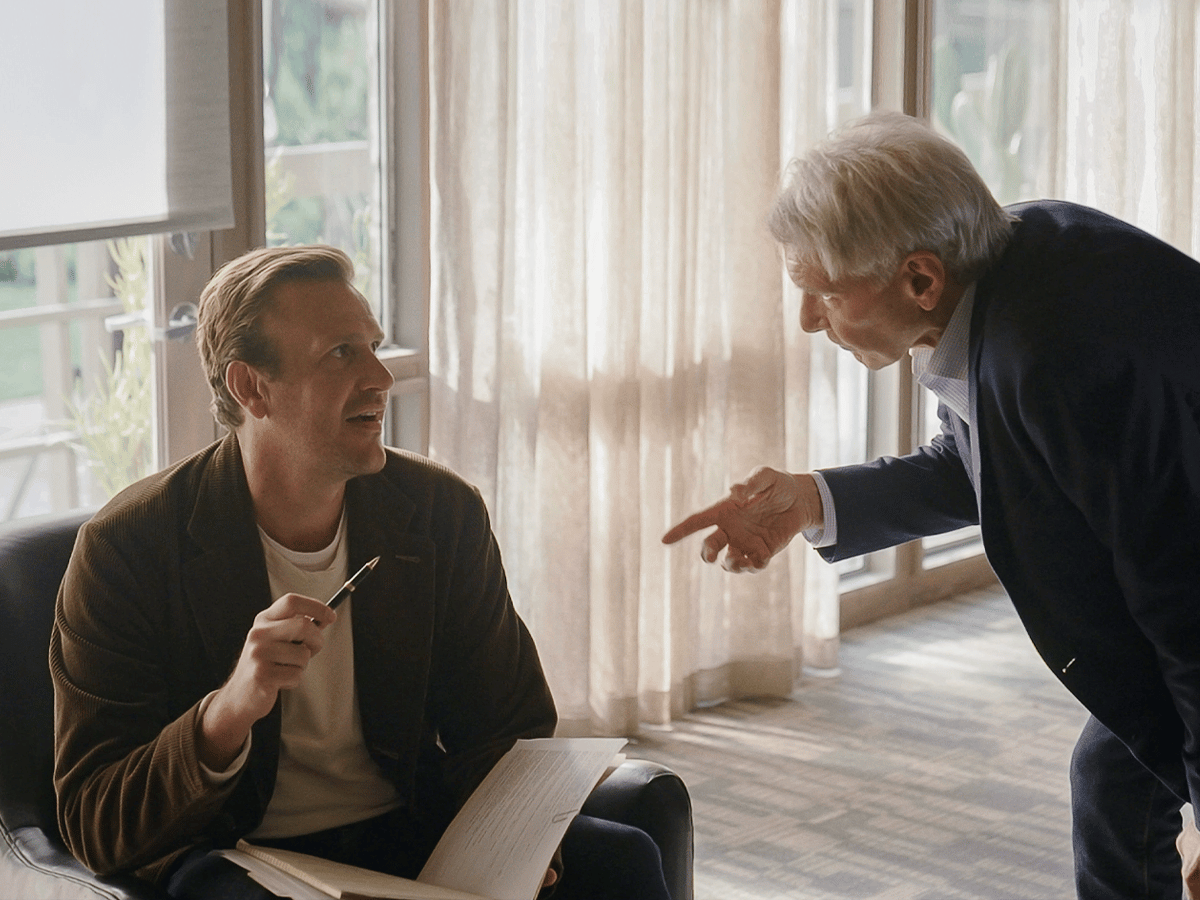 Jason Segel and Harrison Ford in 'Shrinking' (2023) | Image: AppleTV+
