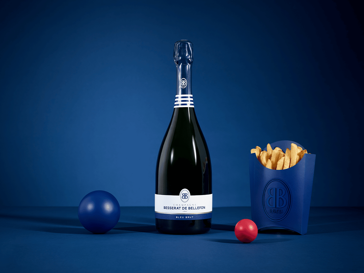 Besserat De Bellefon Bleu Brut | Image: Besserat De Bellefon