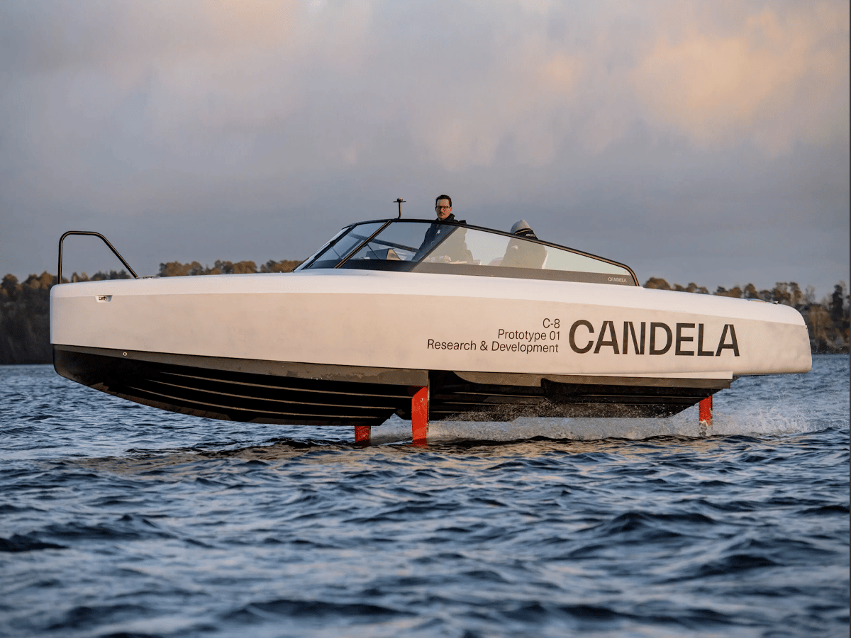 Candela C-8 Electric Boat | Image: Candela