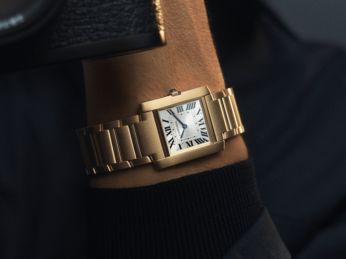 Cartier Unveils New Tank Fran aise Collection Fit for a Royal