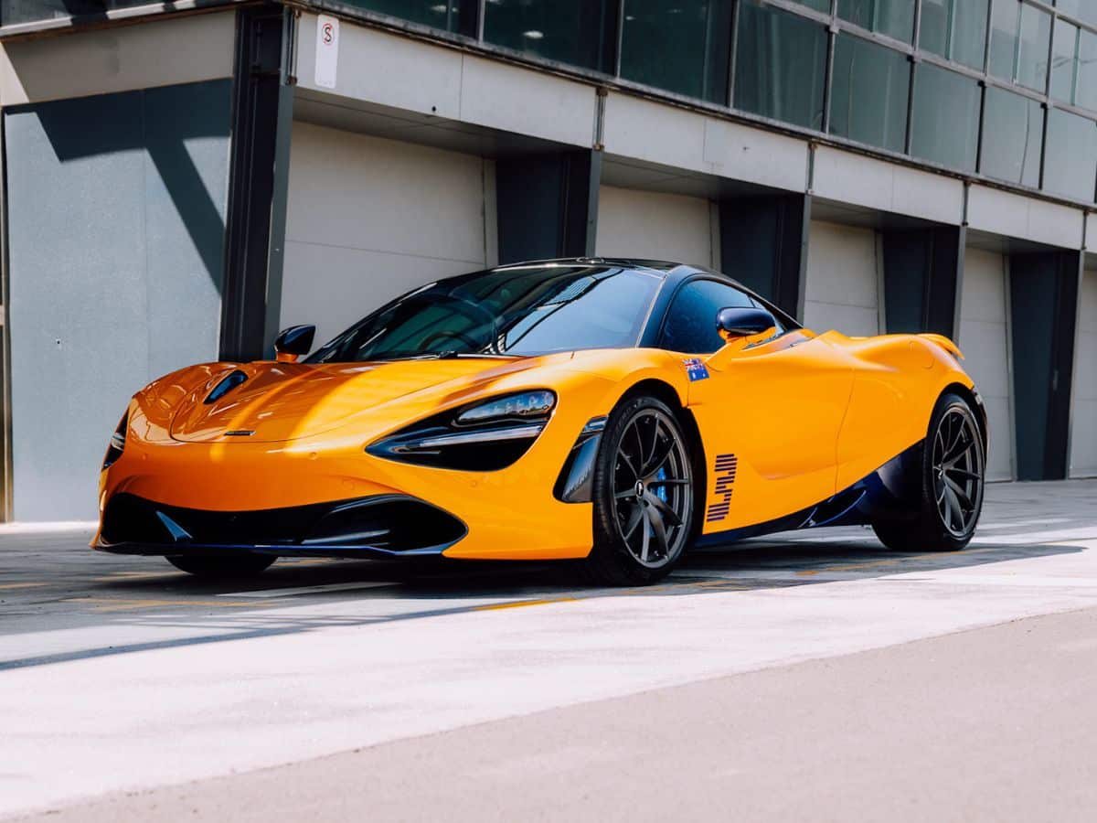 Daniel ricciardo mclaren 720s edition