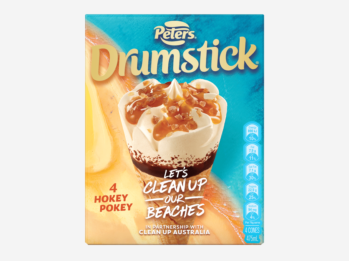 Drumstick release new flavours with clean up australia