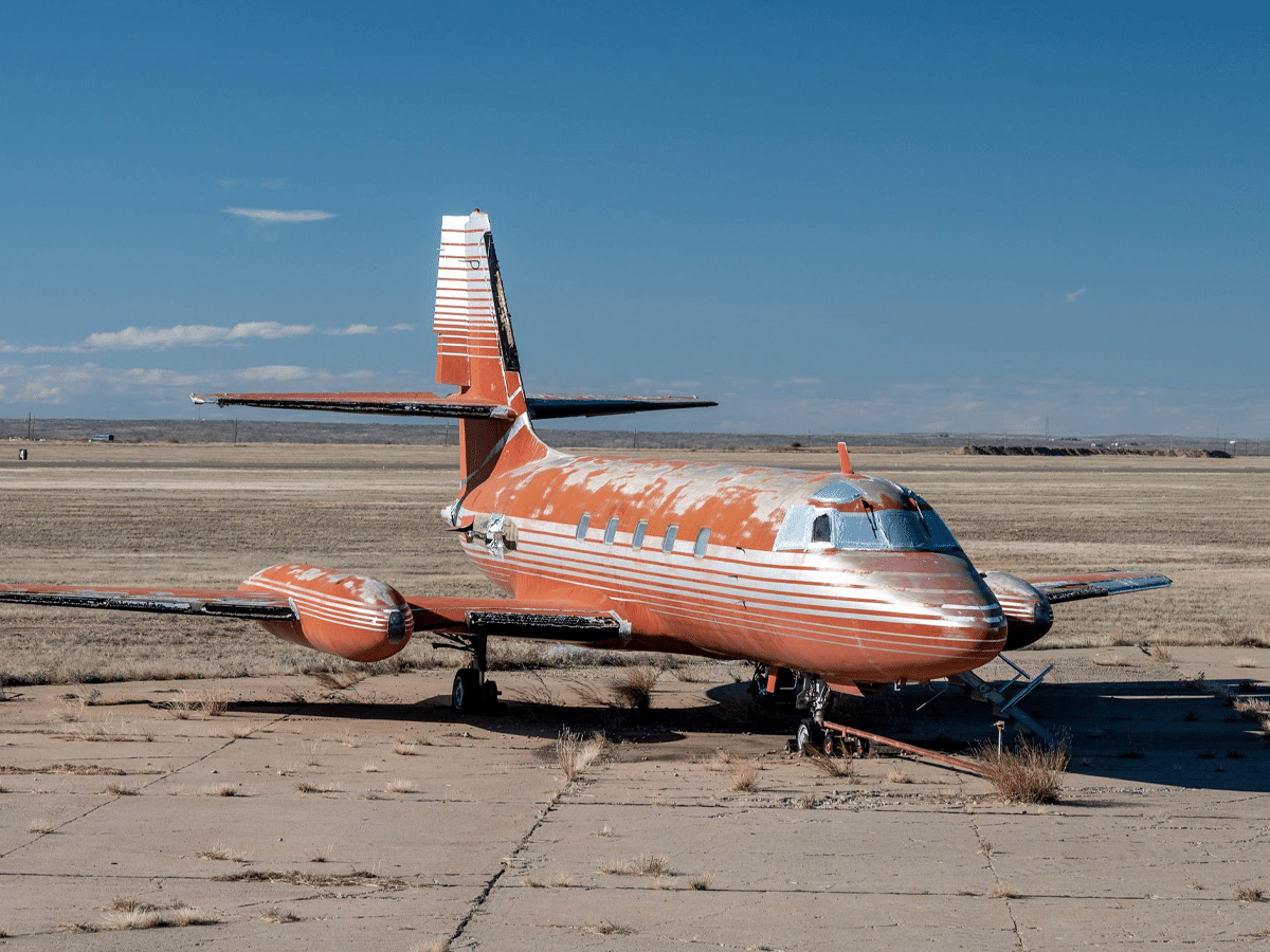 Elvis Presley's 1962 Lockheed 1329 JetStar | Image: Mecum Auctions