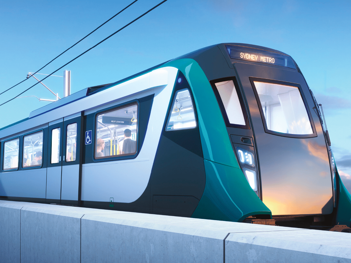 Sydney Metro Train design | Image: Gibbs Design