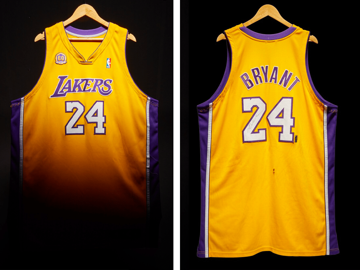 Kobe Bryant Lakers Jersey Auction Sotheby's