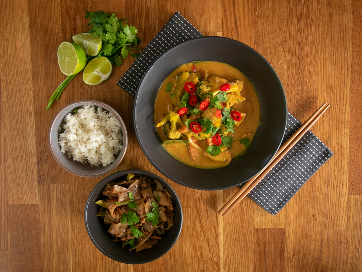 Staff favourites thai food