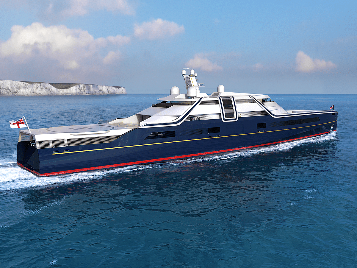 Vitruvius Yachts National Flagship design | Vitruvius Yachts 