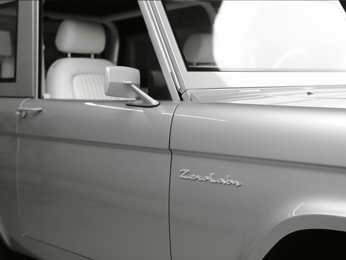 Carbon fibre 1969 Ford Bronco | Image: Zero Labs