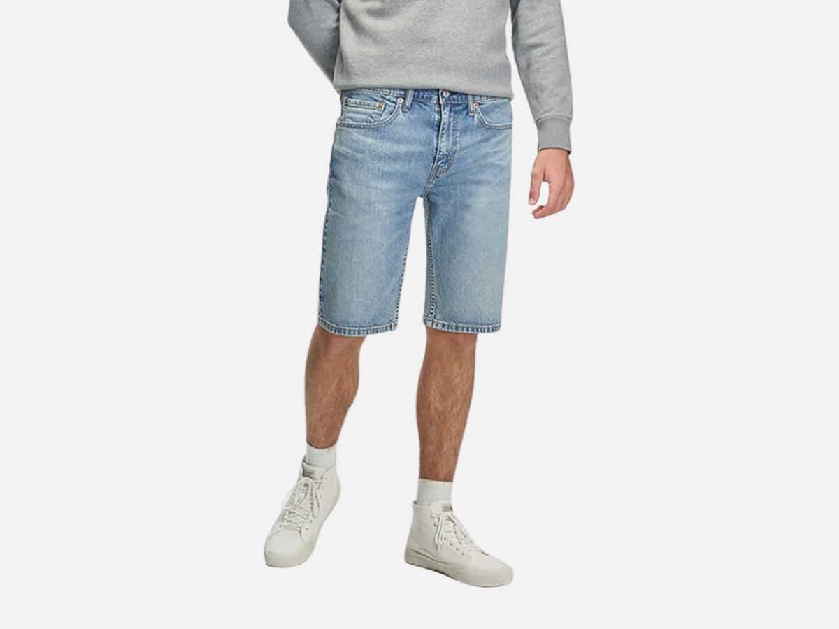 Best jean shorts for men levis standard jean shorts