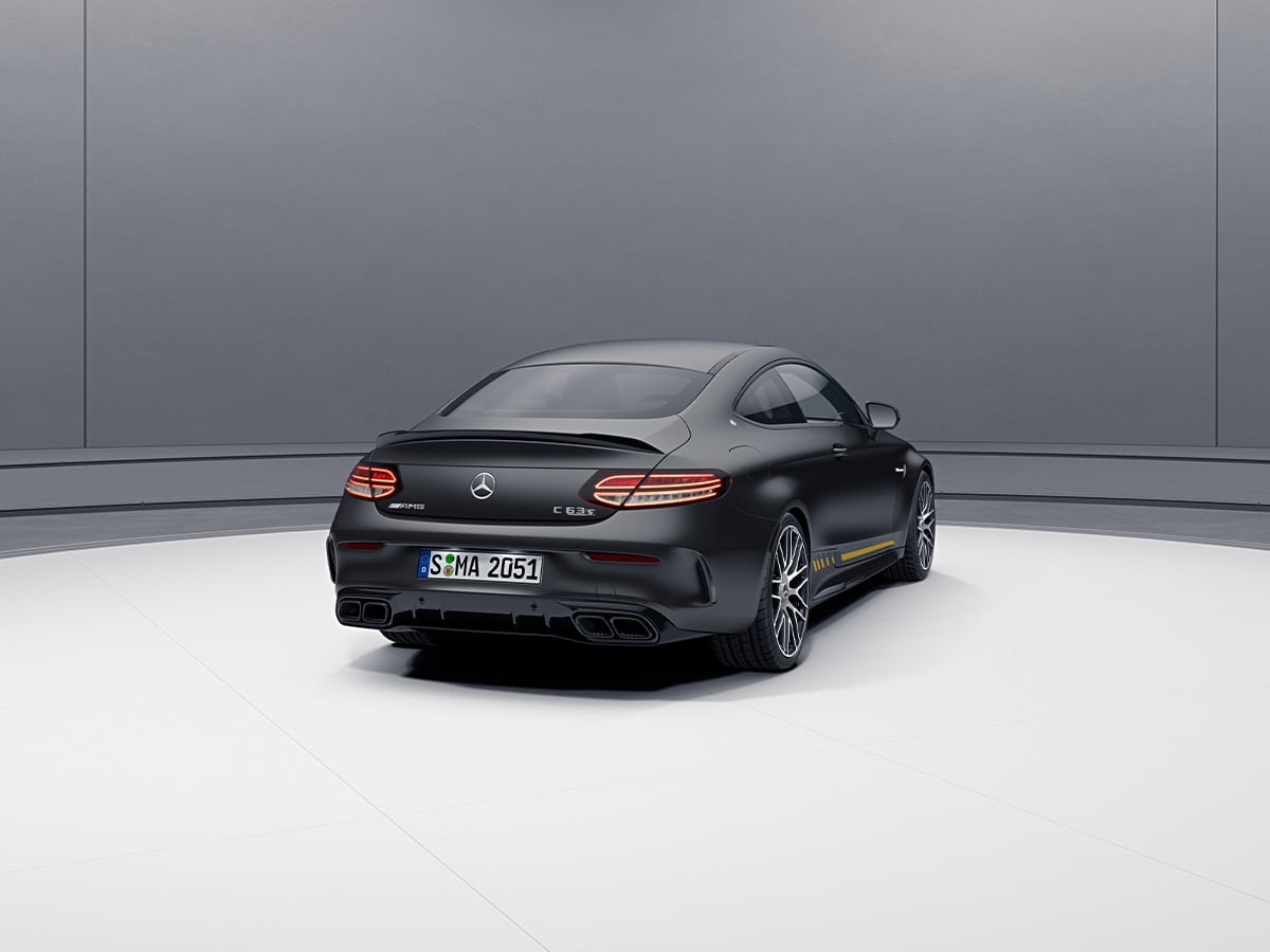 C 63 s final edition rear end