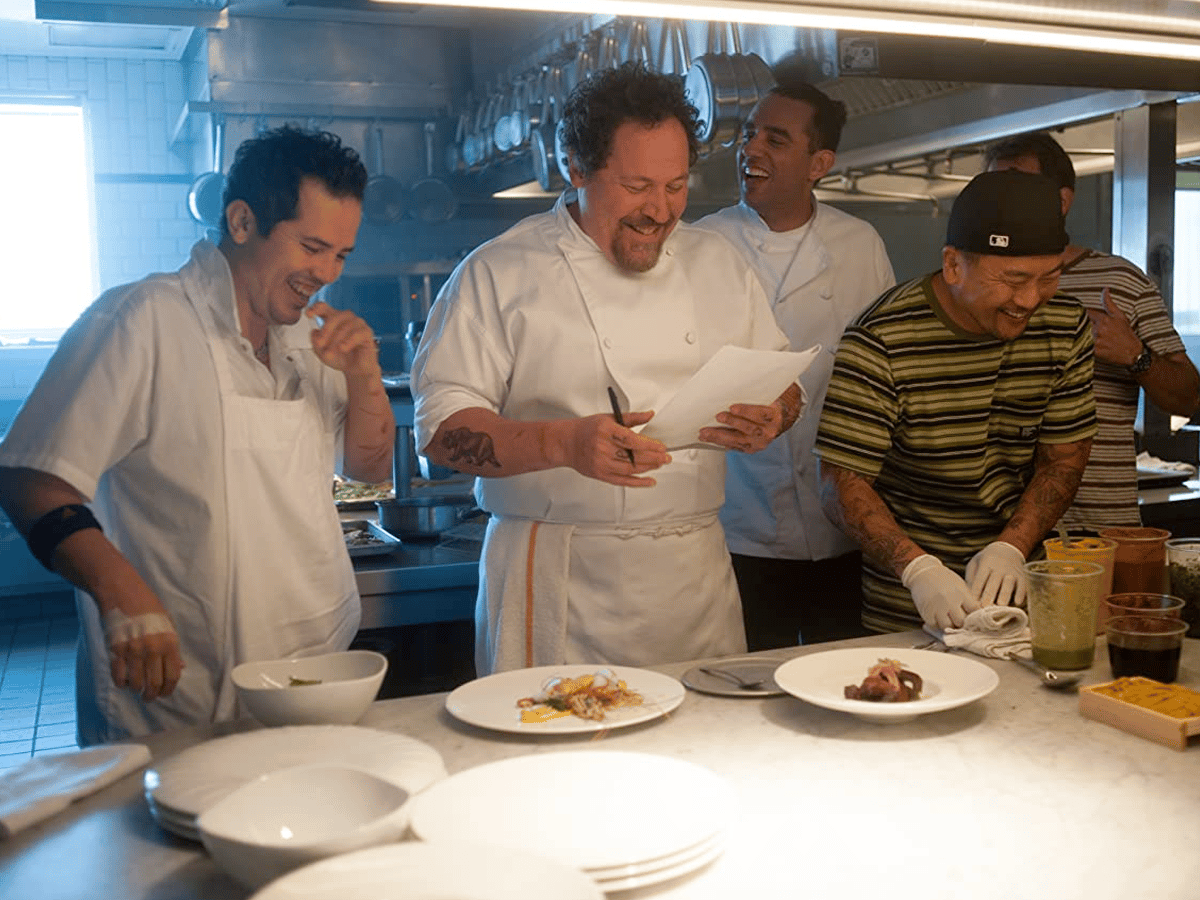 John Leguizamo, Jon Favreau, Bobby Cannavale and Roy Choi in 'Chef' (2014) | Image: Open Road Films