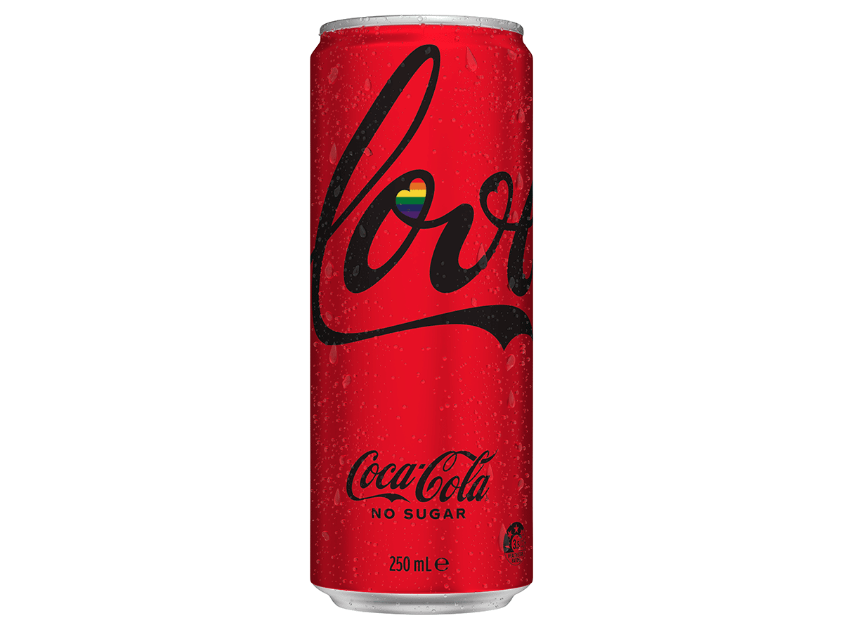 Coca Cola Love Cans