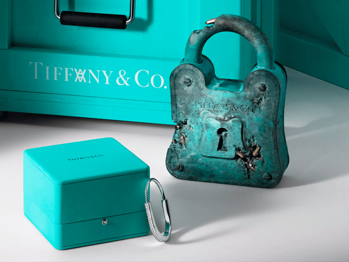 Daniel Arsham Tiffany & Co. Padlock | Image: Tiffany & Co.