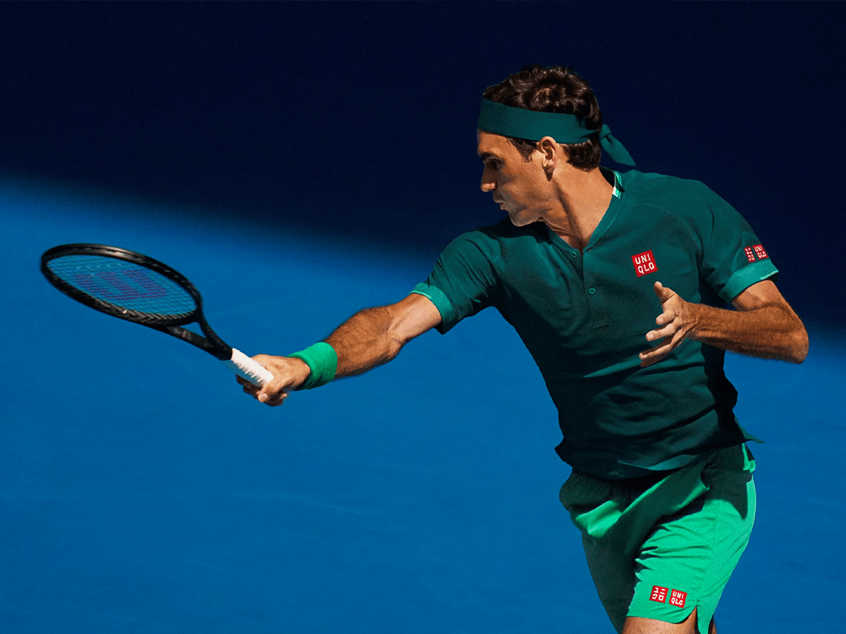 Roger Federer Uniqlo