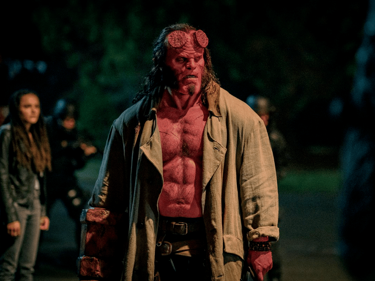 David Harbour in 'Hellboy' (2019) | Image: Lionsgate