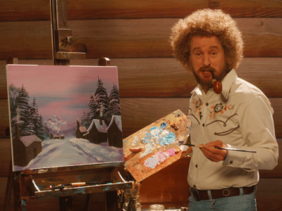 Owen Wilson Brings Iconic Artist Bob Ross to Life in 'Paint' Trailer