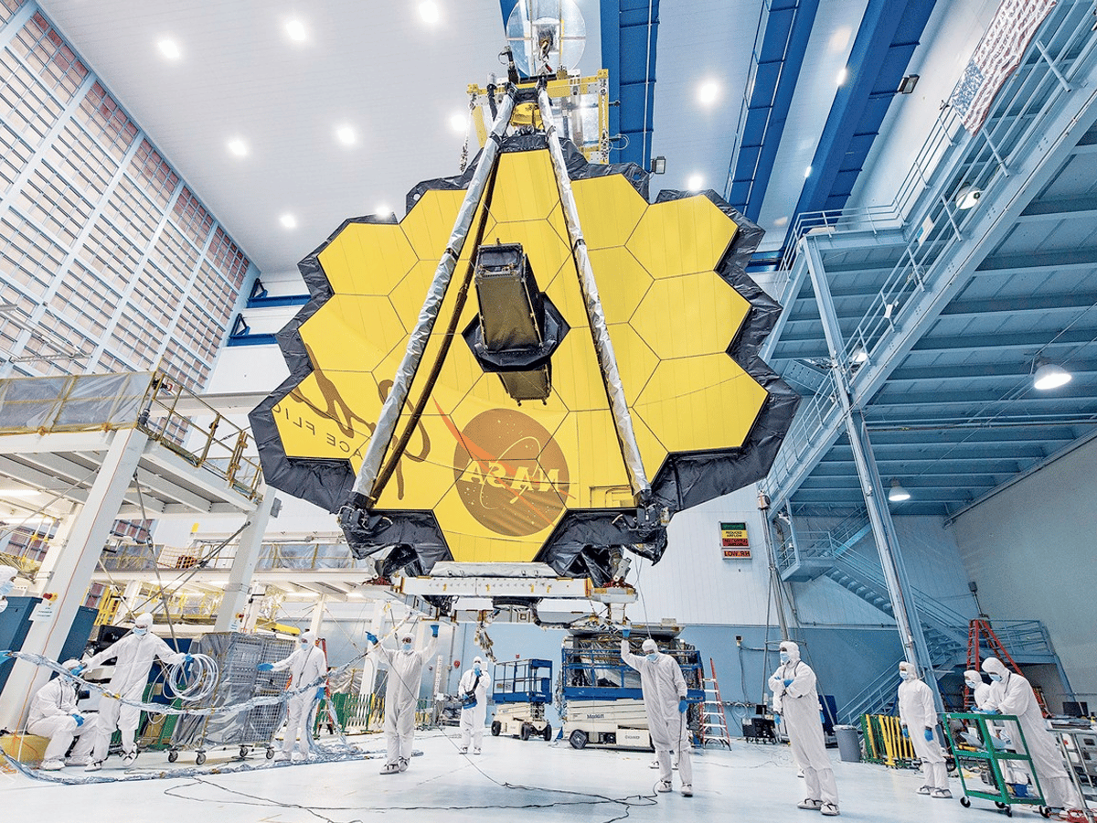 The James Webb Telescope: | Image: NASA