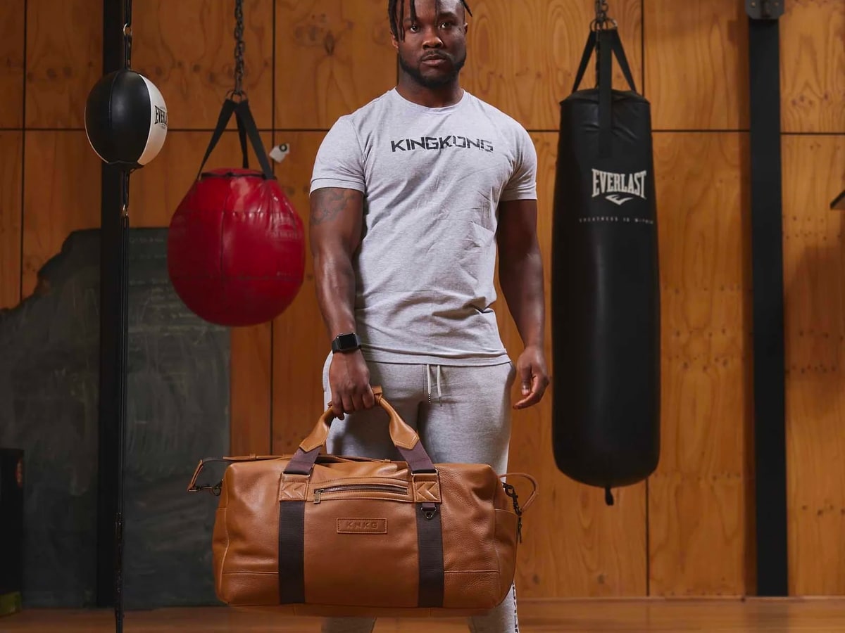 King Kong (KNKG) Heritage Leather Duffel Bag | Image: King Kong