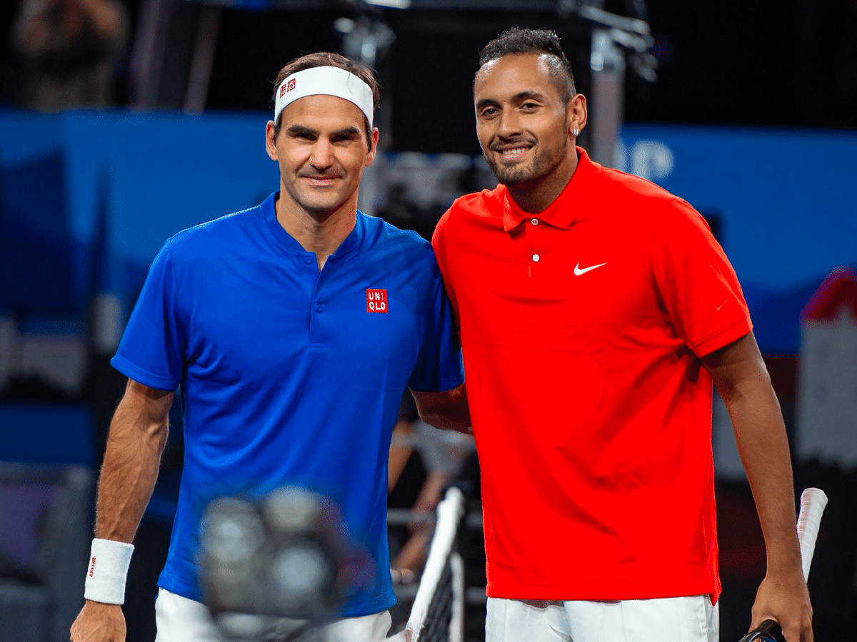 Nick Kyrgios & Roger Federer 