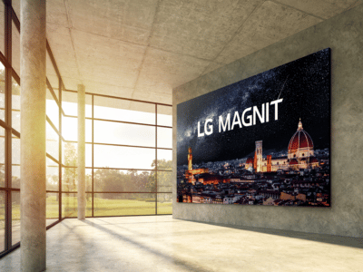 LG Unveils a Gargantuan 272-inch 8K Micro LED TV