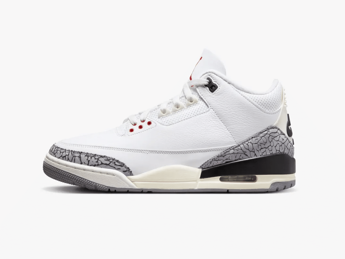 Nike Air Jordan 3 White Cement Re-imagined | Image: Nike